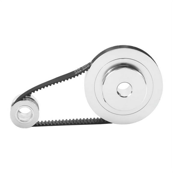 1 x Reduction drive pulley-Silver