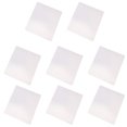 thumbnail image 1 of 8pcs DIY Heat Transfer Blank Mouse Pad Computer Pad Mouse Mat (White, Black), 1 of 8