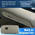 thumbnail image 3 of Unique Bargains Cubierta de la tapa de la puerta de la guantera del tablero para BMW X3 F25 2011-2017 Tapa de la guantera No.51166839000 Beige, 3 of 6