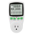 thumbnail image 2 of Energy Monitor 0.000KWh 9999KWh Power Meter Plug 0-16A Intelligent Electricity Usage Monitor for Home Office Energy Consumption, 2 of 7