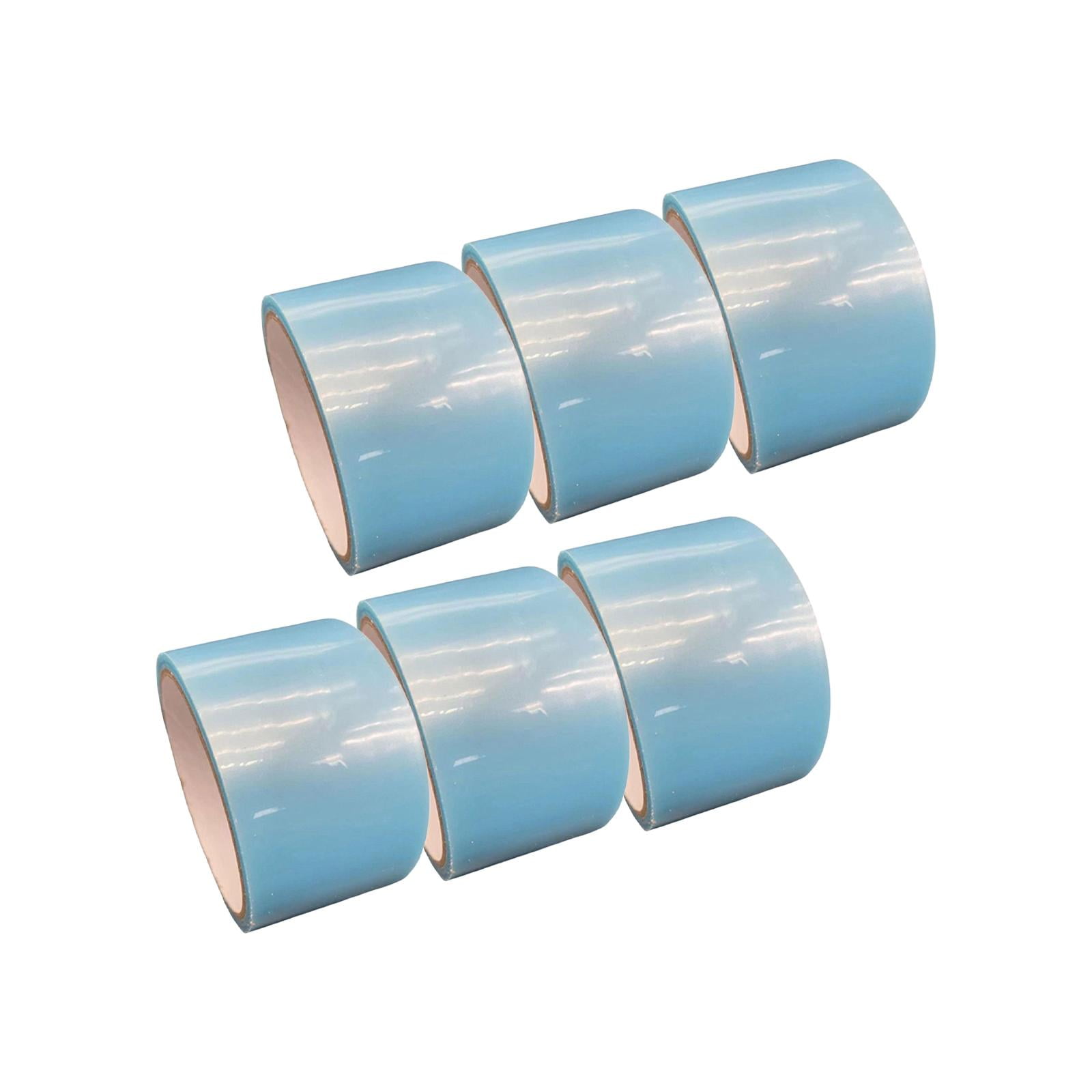 6x Creative Sticky Ball Tapes Educational Toys Colored Tapes Bulk Game Embellishment Relaxing for Supplies Kids Scrapbook Blue