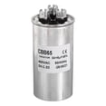 thumbnail image 1 of Capacitor de arranque Uxcell CBB65 30+5uF, 30+5mfd 1Pcs CA 450V con caja de aluminio y 3 terminales, 1 of 5