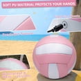 thumbnail image 4 of Piel de voleibol Magicorange, 6 unidades, tamaño 5, piel sintética para interiores y exteriores, 4 of 7