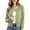 Green, variant on Elegant Knit Buttonless Cardigan for with Long Sleeves and Draped Lightweight Wrap Style for Sun Casual Daily Wear Leopard Print Womens Cardigan Sweater and Sweaters for Women Women S