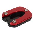 thumbnail image 2 of Motorcycle Kickstand Support Plate, Motorcycle Support Pad Aluminum Alloy Side Footrest Replacement For Enfield Meteor 350 2021-2023, 2 of 8