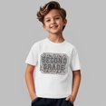 thumbnail image 4 of YunPes Second Grade Short Sleeve T Shirt for Unisex Kids Vintage Fashion Crewneck Graphic Tees Boys Girls Preppy Tops Back To School, 4 of 4