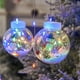 thumbnail image 1 of 10 bolas de luces LED para decoración de árbol de Navidad, jardín, patio, balcón, luz de bola de Navidad colorida enchufable (C) Sailing Electrónica, 1 of 4