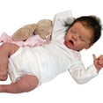 thumbnail image 2 of Muñecas Reborn de 17 pulgadas Realistas para recién nacidos, silicona de cuerpo entero Muyoka Hogar, 2 of 5
