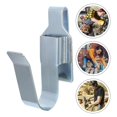 thumbnail image 3 of IBASETOY 1Pc Electric Drill Wrench Waist Rack Plated Silver Tool Storage Belt Hook Durable Practical, 3 of 8