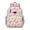 Pioneer Flower Floral-3, variant on Pioneer Flower Floral Print Pattern Backpack for School,Cute School Bag,Schoolbag with Adjustable Shoulder Straps & Padded Back,15.25"x11.5"x5.25"