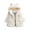 White, variant on CAICJ98 Toddler Girls Winter Fleece Coats Kids Hooded Faux Fur Jacket Baby Warm Fuzzy Zip Up Jacket for Girls Outwear (Pink,4-5 Years)