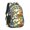 Butterfly Colorful Insect, variant on Butterfly and Leaf Yellow Pattern Cute School Backpack Bag with Padded Back and Adjustable Shoulder Straps 16.9 X 12.6 X 5.9 Inches