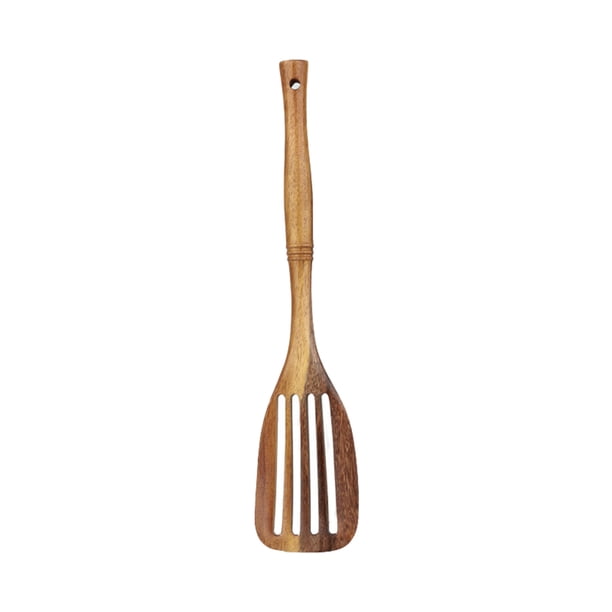 Popular!Maojin Utensilios de cocina de teca natural: cucharas y utensilios de cocina de sujeción cómoda, utensilios de cocina, utensilios de cocina de madera para cocina