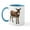 White/Blue Inside, variant on CafePress - Donkey Mug - 11 oz Ceramic Mug - Novelty Coffee Tea Cup