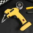 thumbnail image 2 of OULII Cordless Soldering Iron Kit with Quick Heating Ceramic Heater Portable Welding Tool in Yellow, 2 of 7