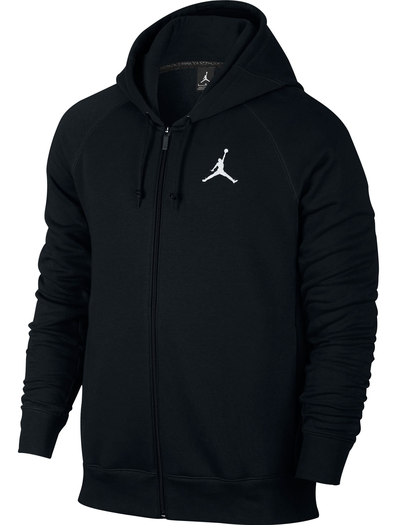 white and black jordan hoodie