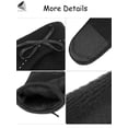 thumbnail image 6 of PULLIMORE Womens Winter Warm Gloves Bow Tie Fleece Lined Windproof Glove with Sensitive Touch Screen Texting Fingers (Black), 6 of 9