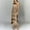 Khaki, variant on ATENAR Dresses for Women Lightweight Casual Ladies Dresses Fashion Women's Dresses Red XL