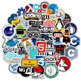 thumbnail image 1 of Stickers Pack One set Vinyl Graffiti Decals for Laptop Car Skateboard Motorcycle Bicycle Luggage Bumper Bomb Sticker（39）, 1 of 5