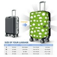thumbnail image 5 of Bingfone Funny Sheep Doing Yoga Luggage Cover Washable Suitcase Cover Protector Anti-scratch Suitcase cover Fits 18-32 Inch Luggage, 5 of 8