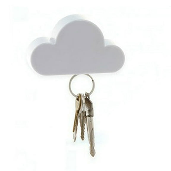 Xinyolin Creative Cloud Shaped Magnetic Self Adhesive Home Wall Key, Holder Rack Hanger