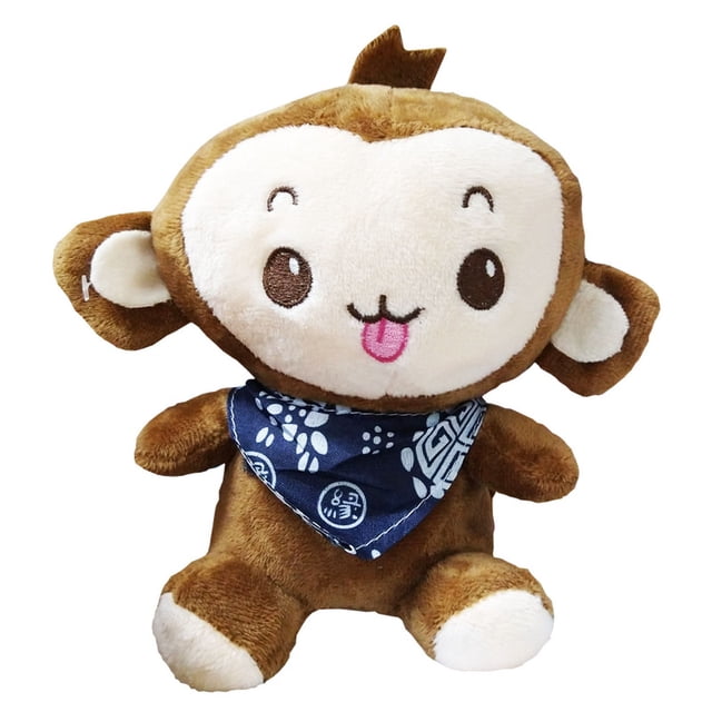 Peluche Importacion Changuito Cafe 20cm