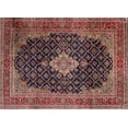 thumbnail image 1 of Ahgly Company Machine Washable Indoor Rectangle Traditional Orange Salmon Pink Area Rugs, 6' x 9', 1 of 7