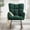 Green Rocking Chair, variant on Teddy Fabric Rocking Chair,Metal Frame,Modern Comfy Accent Chair with Ergonomic Principles for Living Room,Bedroom,Offices,Ivory