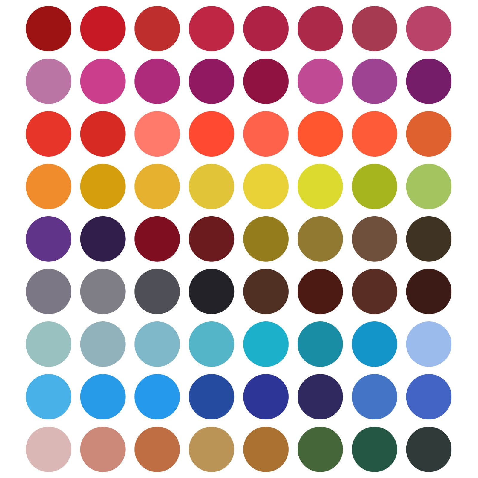 Innens Watercolor Brush Dual Tip Pens Brush Tip Water Soluble Marker Pen Set, 72 Colors