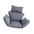 thumbnail image 2 of oshhni Egg Chair Cushion Easy to Install Chair Pad for Living Room Balcony Backyard Gray, 2 of 9