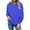 06# Blue, variant on YDDIAN Oversized Hoodies for Women Trendy Crew Neck Plain Sweatshirts Long Sleeve Summer Basic Drawstring Pullover Fleece Sweaters with Pockets Beige XL