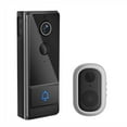 thumbnail image 1 of Smart Visual Doorbell With Wifi Hd Night Vision And Two Way Audio For Home Security Monitoring, 1 of 9