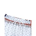 thumbnail image 3 of Mialoley Women Clothes Set, White Butterfly Printed Pattern Tops and Long Pants, 3 of 9