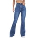 thumbnail image 1 of Gibobby Jeans dama Pantalones de mujer cómodos y de cintura alta pantalones vaqueros de pierna ancha de moda(Azul,CH), 1 of 5