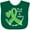 Green, variant on Inktastic Love and Care Mental Health Awareness Green Ribbon Boys or Girls Baby Bib