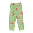 thumbnail image 4 of Goofa Cute Poodle Dog Printed Soft Pajama Pants for Women, Wide Leg Comfy Casual Lounge Yoga Pants-Small, 4 of 9