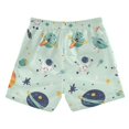 thumbnail image 7 of FORMRS Boys Swim Trunks Quick Dry Mesh Liner Boardshorts Sizes XS-XL, Space Patterns, 7 of 7