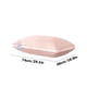thumbnail image 3 of mfyjkho Almohada de hotel: fibra transpirable, funda fresca, lavable a máquina. Ideal para el hogar, viajes y regalos. Disponible en gris, rosa, verde y blanco., 3 of 6