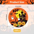 thumbnail image 2 of Juego de 50 platos de papel para Halloween, 23 cm, de Jremreo, espeluznante, 2 of 7