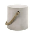 thumbnail image 4 of ACME Gene Environmental Friendly Cement Concrete Accent Table in Natural Gray, 4 of 6