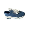 thumbnail image 5 of Fangasis Women Casual Shoes Thick Sole Sneakers Lace Up Walking Shoe Outdoor Comfort Trainers Blue 8, 5 of 5