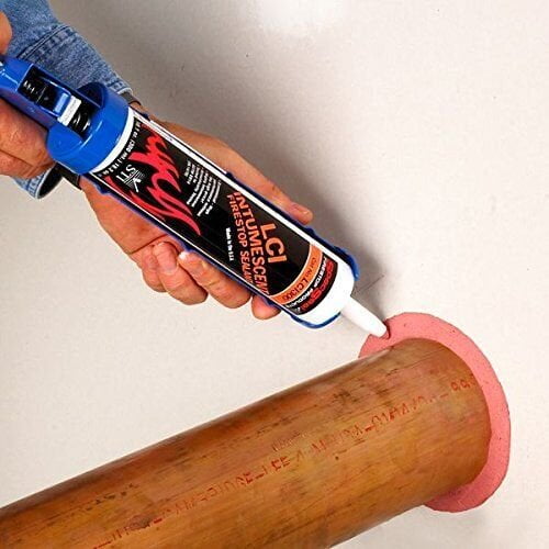 Fire Barrier Sealant, 10.1 oz, Red