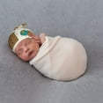 thumbnail image 5 of Sikiie Honeycomb And Honey Baby Newborn Hats, Infant Knotted Baby Hat, Beanie Top Knot Caps for Baby Boys Girls, 5 of 5