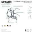 thumbnail image 2 of Kingston Brass CC1011T5 3-38" Wall Mount Tub Filler CC1011T5, 2 of 2