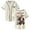 Beige, variant on Renee Rapp Bite Me Tour 2025 Baseball Jersey Short Sleeve Button-up Shirts Men Women Streetwear Tops