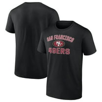 Men's Fanatics Black San Francisco 49ers Victory Arch T-Shirt