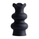 thumbnail image 3 of Jarrones de cerámica, jarrones decorativos, jarrones artísticos, jarrones sencillos para centros de mesa Negro 16cm, 3 of 9