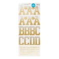 thumbnail image 3 of Recollections Gold & White Glitter Ombre Alphabet Stickers, 3 of 3