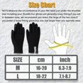 thumbnail image 4 of Womens Winter Warm Gloves With Sensitive Touch Screen Texting Fingers  Fleece Lined Windproof Gloves, 4 of 6