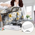 thumbnail image 6 of HELLHERO Sunflower and Butterflies Sewing Machine Dust Covers Washable Universal Fit 17.7x8.6x12.5 Inch Washable Fabric, 6 of 8